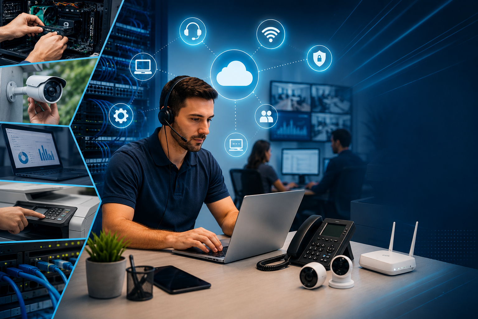 Soporte IT, CRM, omnicanalidad y soluciones tecnológicas para empresas